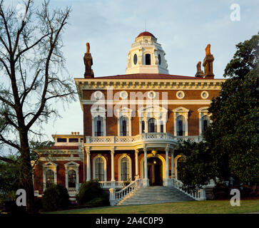 Le Johnston-Felton-Hay House, souvent abrégé l'Hay House, est une résidence historique à Macon, Géorgie Banque D'Images