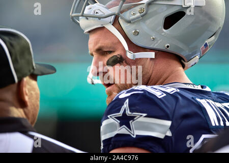 East Rutherford, New Jersey, USA. 13 Oct, 2019. Cowboys de Dallas tight end JASON WITTEN (82) est vu Stade MetLife à East Rutherford dans le New Jersey New York bat Dallas 24 à 22 : Crédit Brooks von Arx/ZUMA/Alamy Fil Live News Banque D'Images