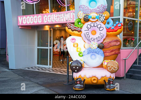 Voodoo Doughnut, Beignerie, CityWalk, Universal Studios Orlando, Floride, USA Banque D'Images