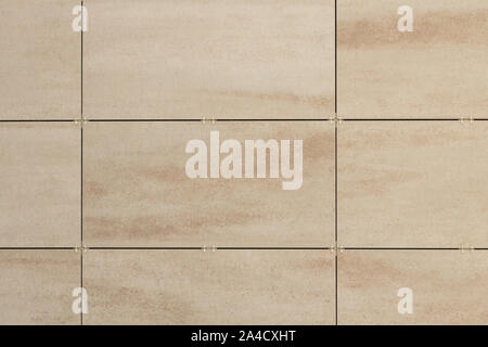 Motif texturé sur carreaux beige foncé avec d'espace entre Banque D'Images