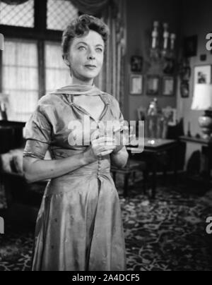 IDA Lupino dans Twilight Zone (1959) -Titre original : la zone crépusculaire-. Credit : CBS-TV / Album Banque D'Images