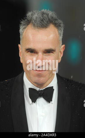 La photo doit être crédité ©Jeff Spicer/Alpha Press 076876 10/02/2013 Daniel Day Lewis BAFTA EE British Academy Film Awards 2013 Royal Opera House Londres Banque D'Images