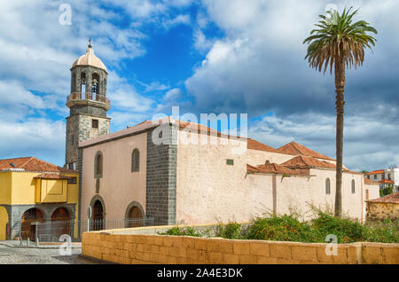 Eglise de Santo Domingo et l'ancien couvent de San Benito Abad à La Orotava, Tenerife, Espagne Banque D'Images