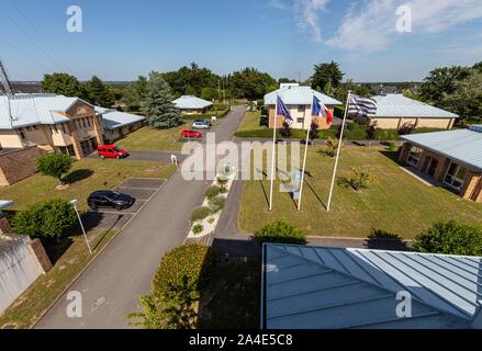 Direction départementale de l'INCENDIE ET DE SECOURS du Morbihan, Vannes, France Banque D'Images