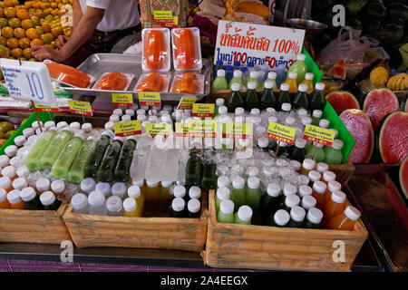 Marché alimentaire à Chiang Mai, Thaïlande Banque D'Images