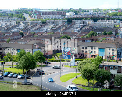 Bogside, Derry/Londonderry, en Irlande du Nord Banque D'Images