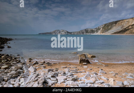 Worborrow Tyneham près de la baie, Dorset, UK Banque D'Images