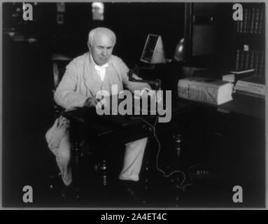 Thomas Alva Edison, 1847-1931 Banque D'Images