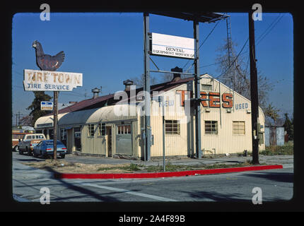 Ville de pneus, 7402 Lankershim Boulevard, North Hollywood, Californie Banque D'Images