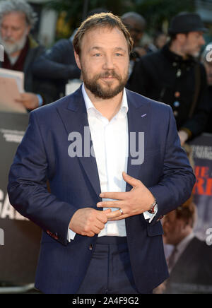 La photo doit être crédité ©Presse Alpha 078237 13/10/2019 L'Irlandais Stephen Graham Premiere Gala Soirée de clôture au cours de la 63e festival BFI London Film Festival 2019 à Londres Banque D'Images