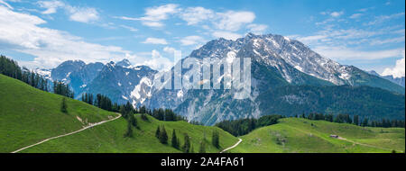 Vue de la région de Berchtesgaden Watzmann Banque D'Images
