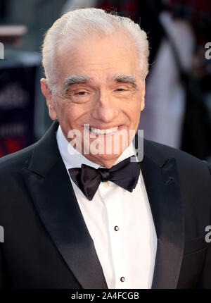 Oct 13, 2019 - Londres, Angleterre, Royaume-Uni - Martin Scorsese arrivant à BFI London Film Festival 2019 - L'Irlandais gala de clôture, Odeon Luxe, Leicester Squa Banque D'Images