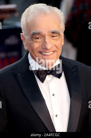 Oct 13, 2019 - Londres, Angleterre, Royaume-Uni - Martin Scorsese arrivant à BFI London Film Festival 2019 - L'Irlandais gala de clôture, Odeon Luxe, Leicester Squa Banque D'Images