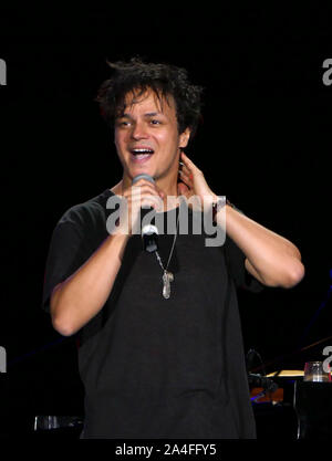 Jamie Cullum est une chanteuse de jazz britannique et auteur-compositeur, et est représenté à l'exécution de l'Old Royal Naval College de Greenwich. Banque D'Images