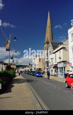 La réforme de l'église sur le Strand à Exmouth dans le Devon. Banque D'Images