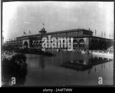 Transport Bâtiment, World's Columbian Exposition, Chicago, Illinois Banque D'Images