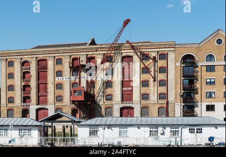 Henry King's Wharf sur la Tamise Banque D'Images