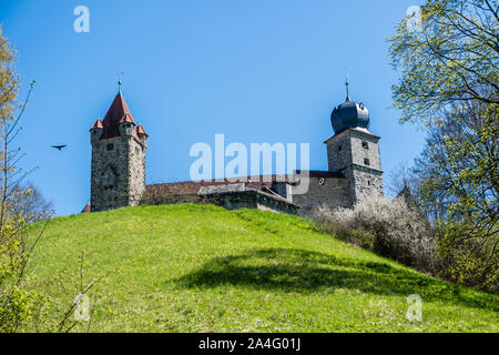 Château Coburg Allemagne en Bavière Banque D'Images