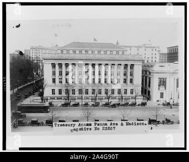 L'annexe du trésor, Penna. & Madison Ave. Banque D'Images