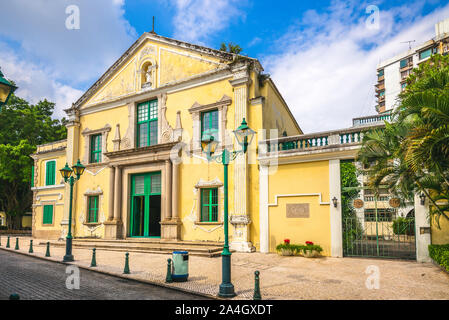 L'église Saint Augustin, Macao, Chine Banque D'Images