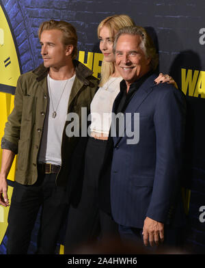 Los Angeles, USA. 15 Oct, 2019. Don Johnson, Grace Johnson, Jesse Johnson 068 assister à la première de HBO's 'Watchmen' au Cinerama Dome le 14 octobre 2019 à Los Angeles, Californie. Credit : Tsuni/USA/Alamy Live News Banque D'Images