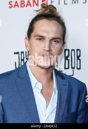 Hollywood, États-Unis. 14Th Oct, 2019. HOLLYWOOD, LOS ANGELES, CALIFORNIE, USA - Le 14 octobre : l'acteur Jason Mewes arrive à la première de Los Angeles Films Saban' 'Jay and Silent Bob redémarrer" tenue à l'IMAX Théâtre chinois de Grauman, le 14 octobre 2019 à Hollywood, Los Angeles, Californie, États-Unis. (Photo de David Acosta/Image Crédit : Agence de Presse) L'agence de presse Image/Alamy Live News Banque D'Images