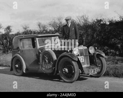 1932 MG F type Magna Salonette. Banque D'Images