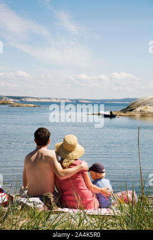 Des vacances dans l'île Koster Banque D'Images
