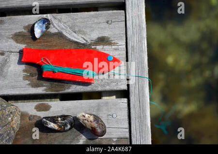 Les crabes crabe/pêche Banque D'Images