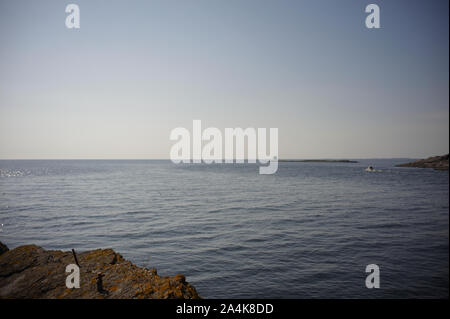 Île près de Bamble dans Telemark, Norvège Banque D'Images