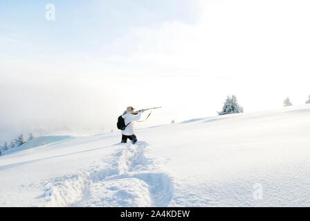 Gudbrandsdalen en hiver Banque D'Images