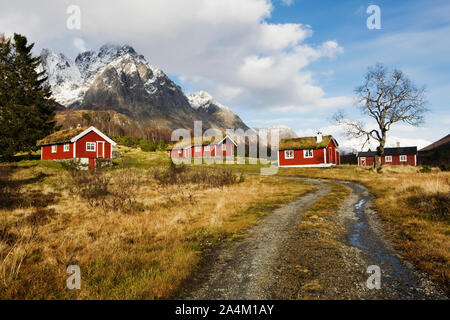 Summerfarm Myklebustsetra appelé Banque D'Images