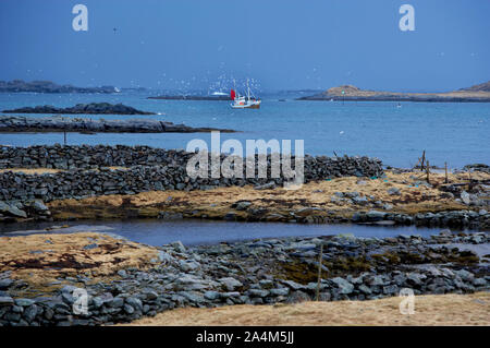 RÂØst dans les Lofoten, Norvège Banque D'Images