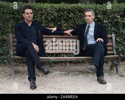 L'Italie, Rome, 15 Octobre 2019 : John Turturro et Bobby Cannavale assister à la photocall du film 'Jésus' Rouleaux Photo © Fabio Mazzarella/Sintesi/A Banque D'Images