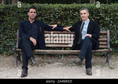 L'Italie, Rome, 15 Octobre 2019 : John Turturro et Bobby Cannavale assister à la photocall du film 'Jésus' Rouleaux Photo © Fabio Mazzarella/Sintesi/A Banque D'Images