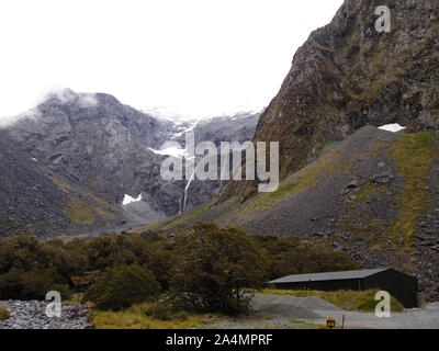 Les habitats de montagne dans le Parc National de Fiordland, île du sud de la Nouvelle-Zélande Banque D'Images