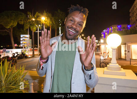 Cannes, France - 15 octobre 2019 - Le Monde - MIPCOM Marché du contenu de divertissement avec télévision, pour Pierre-Yves Lord, un événement, Reed MIDEM Salon de télévision dans le monde entier d'utilisation | Banque D'Images