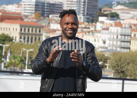 Cannes, France - 15 octobre 2019 - Le Monde - MIPCOM Marché du contenu de divertissement avec télévision, pour Pierre-Yves Lord, un événement, Reed MIDEM Salon de télévision dans le monde entier d'utilisation | Banque D'Images