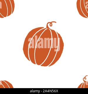 Modèle vectoriel continu d'automne halloween éléments. Illustration de Vecteur