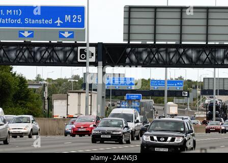 La jonction de la M25 et M4 à Heathrow London England UK Banque D'Images