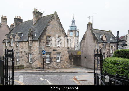 Ci-dessous le château de Stirling Banque D'Images