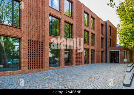 Le Dorothy Garrod building Newnham College Cambridge University - Architectes Walters & Cohen 2019 - RIBA bâtiment Est de l'année 2019 Banque D'Images