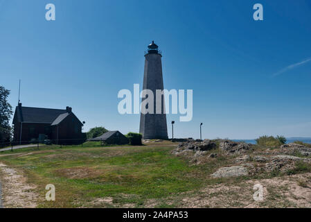 Lighthouse Point Park , New Haven, New York , États-Unis Banque D'Images