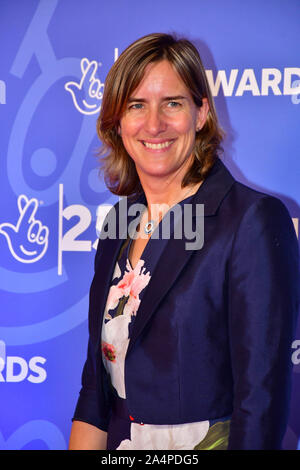 Londres, Royaume-Uni. 15 Oct, 2019. BBC1's Awards 2019 de la loterie nationale au Centre de Télévision de la BBC, 101 Wood Lane, le 15 octobre 2019, Londres, Royaume-Uni. Credit Photo : Alamy/Capital Live News Banque D'Images