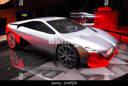 Francfort, Allemagne - Sep 19, 2019 : BMW Concept sport car à l'reveiled Auto IAA de Francfort 2019. - Image Banque D'Images