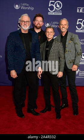 Nashville, Tennessee, USA. 15 octobre 2019 - Nashville, Tennessee - triomphant. 50e GMA Dove Awards tenue à l'Université de Lipscomb. Crédit photo : Dara-Michelle MediaPunch Farr/AdMedia /Crédit : MediaPunch Inc/Alamy Live News Banque D'Images