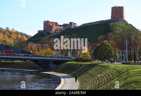 Vilnius. 15 Oct, 2019. Photo prise le 15 octobre 2019 montre un paysage d'automne à Vilnius, Lituanie. Credit : Guo Mingfang/Xinhua/Alamy Live News Banque D'Images