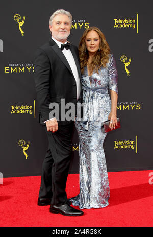 Creative Arts Emmy 2019 - Jour 1 (arrivées) tenue à la Microsoft Theatre de Los Angeles, Californie. Comprend : Tinashe Où : Los Angeles, California, United States Quand : 15 Sep 2019 Credit : Adriana Barraza M./WENN.com Banque D'Images