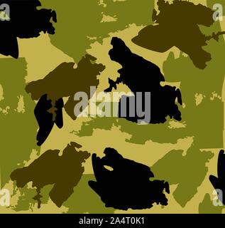 La texture d'un uniforme militaire. Vector illustration. Illustration de Vecteur