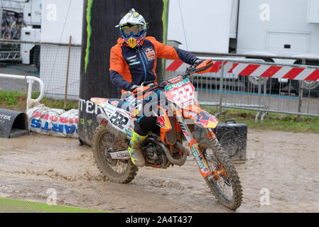 Antonio Cairoli lors du Championnat du Monde FIM de Motocross. Mxgp de Lombardie. La Race Mxgp., Mantova, Italie, 12 mai 2019, les moteurs Motocross Banque D'Images